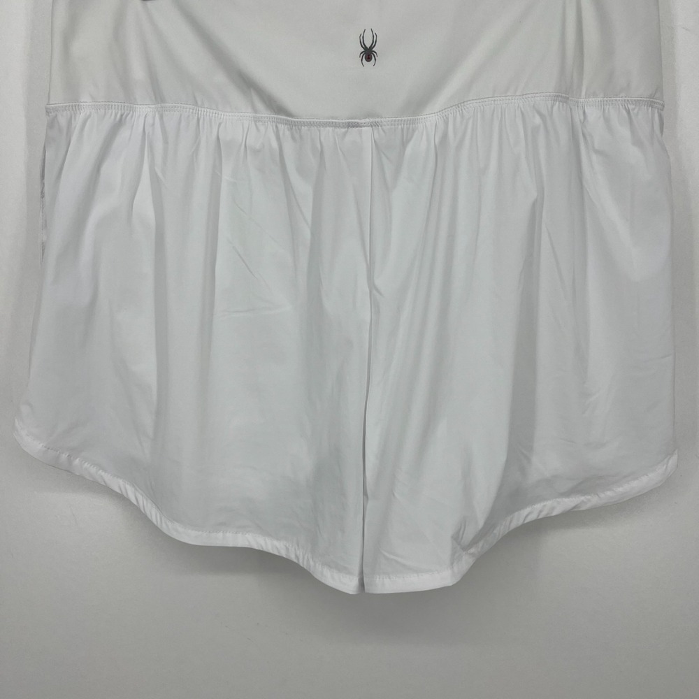 Spyder Active Shorts Women's Size XL White Solid Stretch 4" Inseam New NWT - Picture 7 of 10